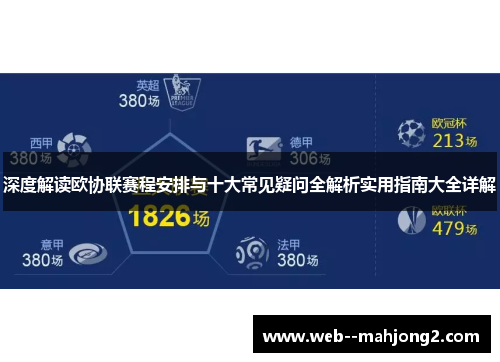 深度解读欧协联赛程安排与十大常见疑问全解析实用指南大全详解